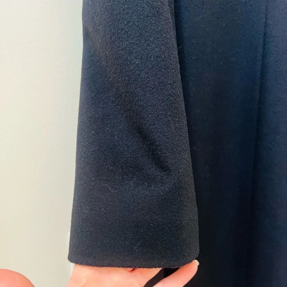 Cinzia Rocco like new stunning Black Double-Breasted virgin wool Coat - Picture 12 of 12